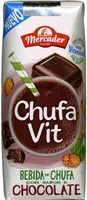 Bebida de chufa con sabor a chocolate