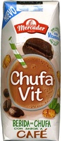 Bebida de chufa con sabor a café