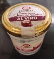 Crema de queso de cabra al vino