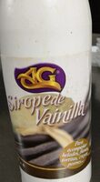 Sirope vainilla