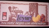 Chocolate negro con almendras