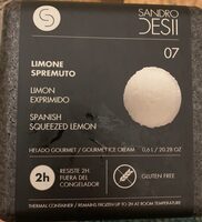 Helado Limón Exprimido