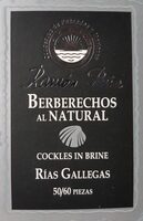 Berberechos al Natural