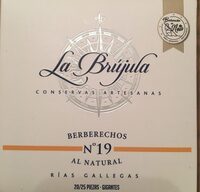 Berberechos al natural