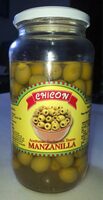 Aceitunas verdes sin hueso manzanilla