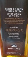 Aceite de oliva virgen extra