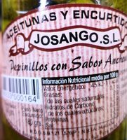 Pepinillos sabor anchoa