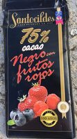 Chocolate negro con frutos rojos
