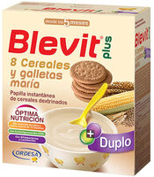 Blevit plus 8 cereales y galletas maría