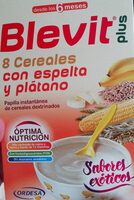 Blevit plus 8 cereales con espelta y plátano