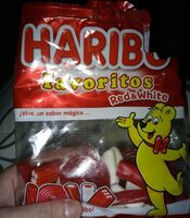 Haribo favoritos red and white