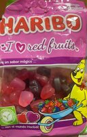 Haribo I ❤️ red fruits