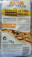 Semilla de lino molida