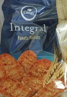 Panets torrats de blat integral
