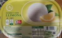 Sorbet amb llimona