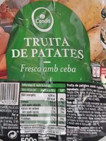 Truita de patates fresca amb ceba