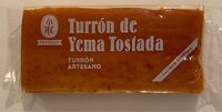 Turrón de yema tostada
