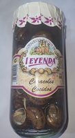 Caracoles cocidos