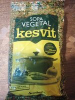 Sopa vegetal kesvit