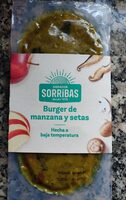 Burguer de manzana y setas