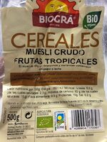 Cereales muesli