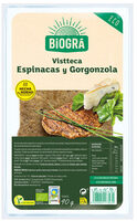 Filete espinacas y gorgonzola