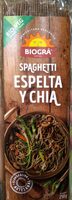 Espagueti espelta y chia