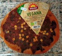 Bio pizza vegana