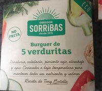 Burguer de 5 verduritas