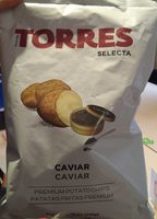 Selecta patatas fritas sabor caviar envase 110 g