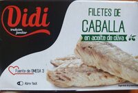 Filetes de caballa en aceite de oliva