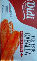 Filetes de caballa en salsa de tomate