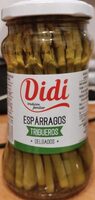 Espárragos trigueros delgados