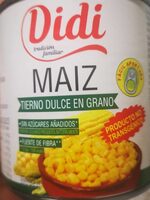 Maiz dulce