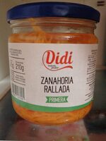 Zanahoria rallada