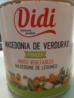 Macedonia de verdura