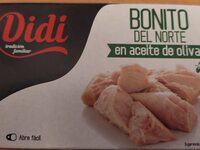 Bonito del Norte en aceite de oliva