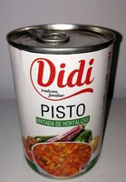 Pisto fritada de hortalizas