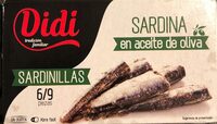 Sardinas en aceite de oliva