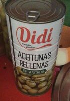 Aceitunas rellenas de anchoa
