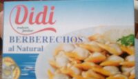 Berberechos al natural