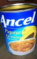 Papaya en trozos