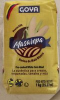 Masarepa harina de maíz blanco precodida