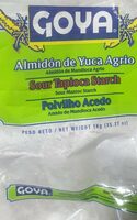 Almidón de yuca agrio