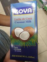 Leche de coco para cocinar