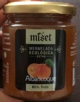 Mermelada ecológica extra albaricoque