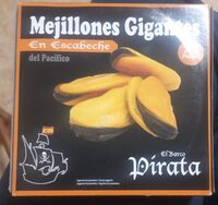 Mejillones gigantes del pacifico