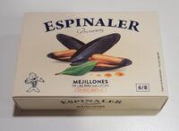 Espinaler mejillones premium en escabeche