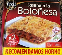 Lasaña boloñesa
