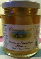 Yemas de espárragos blancos